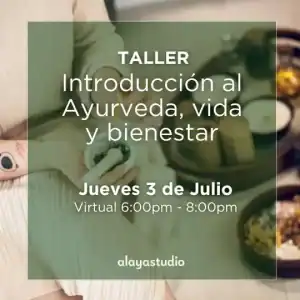 mujer con esencias ayurveda